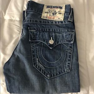 Used twice true religion jeans in good condition